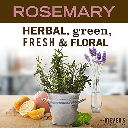 MRS. MEYER'S CLEAN DAY Multi-Surface Cleaner Concentrate, Use to Clean Floors, Tile, Counters, Rosemary, 32 fl. oz
