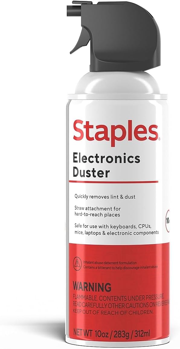 Staples Electronics Air Duster, 10 oz.