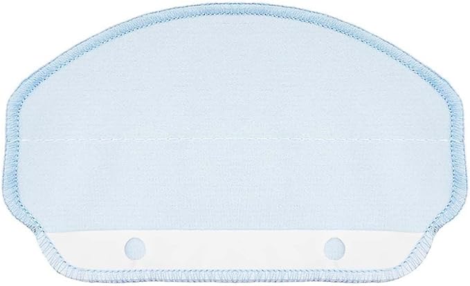 Reusable Microfiber Mop Pads and Filter Accessories for MAfor MNV BR150 BR151, for ONSON BR150 BR151, for MANVINS G20 Robot Vacuum Cleaner - 9 Piece Set (White/Blue)