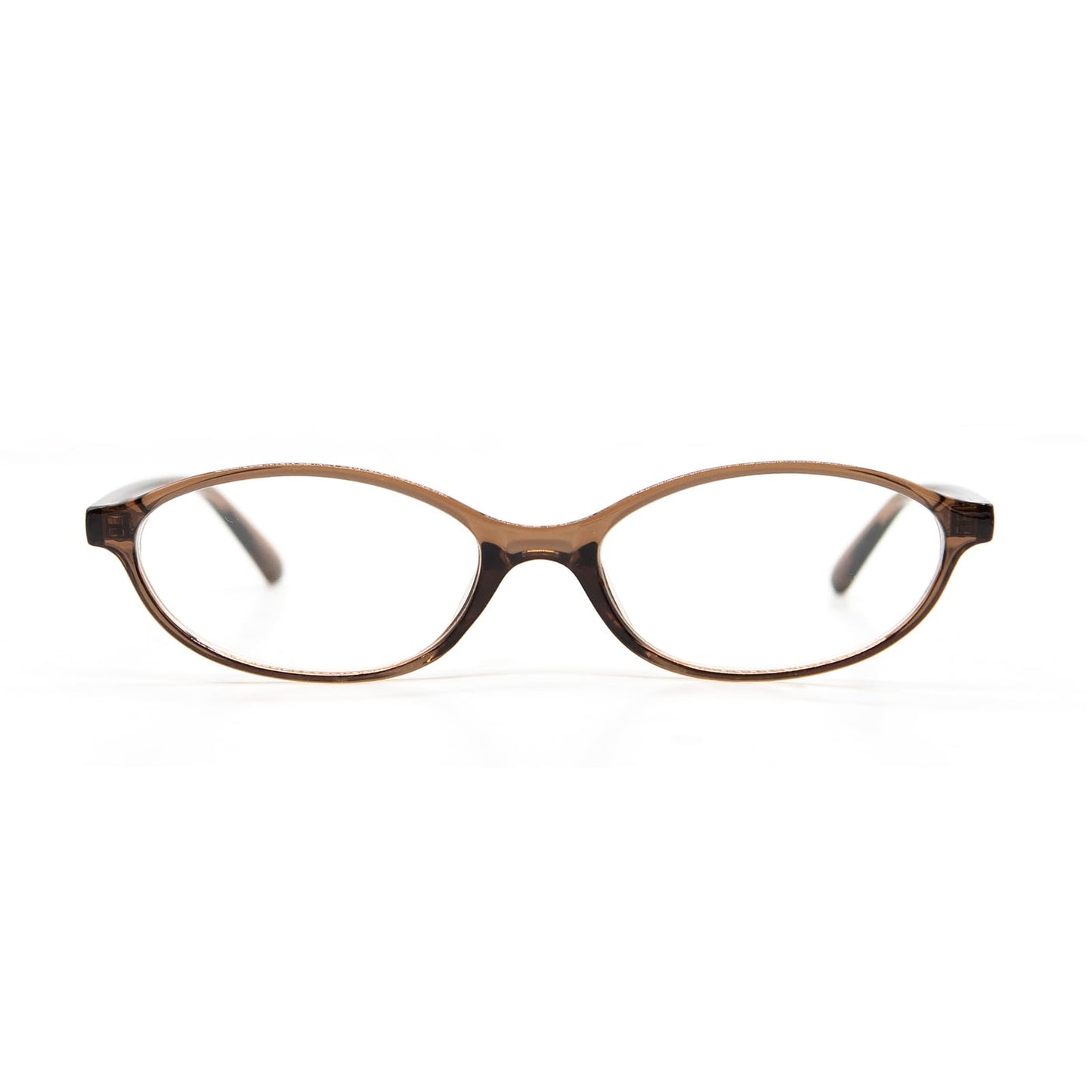 Ljczka Oval Blue Light Blocking Glasses For Women Men Retro Small Oval Frame Y2K Cat Eye Computer Eyeglasses Clear Lens (Light B