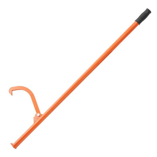 VEVOR 46.5'' Felled Cant Hook Logging Tool, Adjustable Heavy Duty Steel Log Roller, Log Lifter Timber Jack with Rubber Grip, Forestry Logging Tools for Lifting and Handling Logs up to 32" Dia
