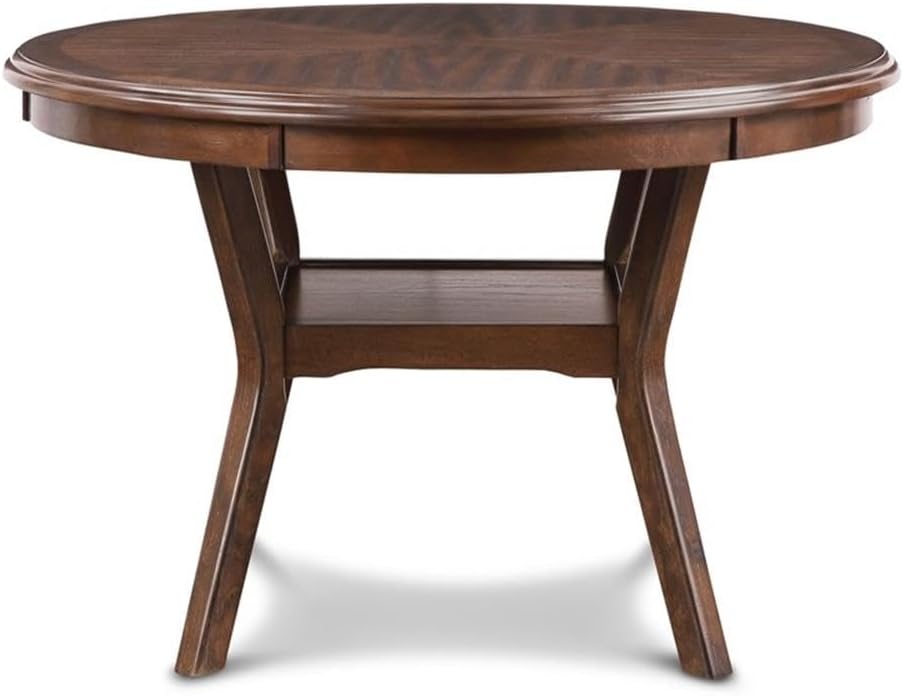 New Classic Furniture Amy Dining Set, Brown Cherry