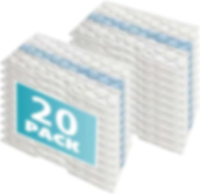 20Pack Shark VacMop Disposable mop Head Replacement, Suitable for Shark VacMop VM250 VM251 VM252 VM200 VC205 QM250 VM190 VM200P12 VMP10VMP16hardwood Floor Vacuum mop Cloth, Disposable Cleaning Cloth