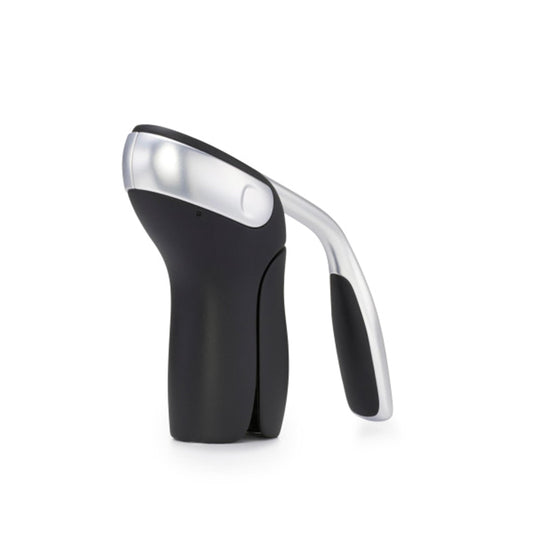 OXO Steel Vertical Lever Corkscrew with Removable Foil Cutter