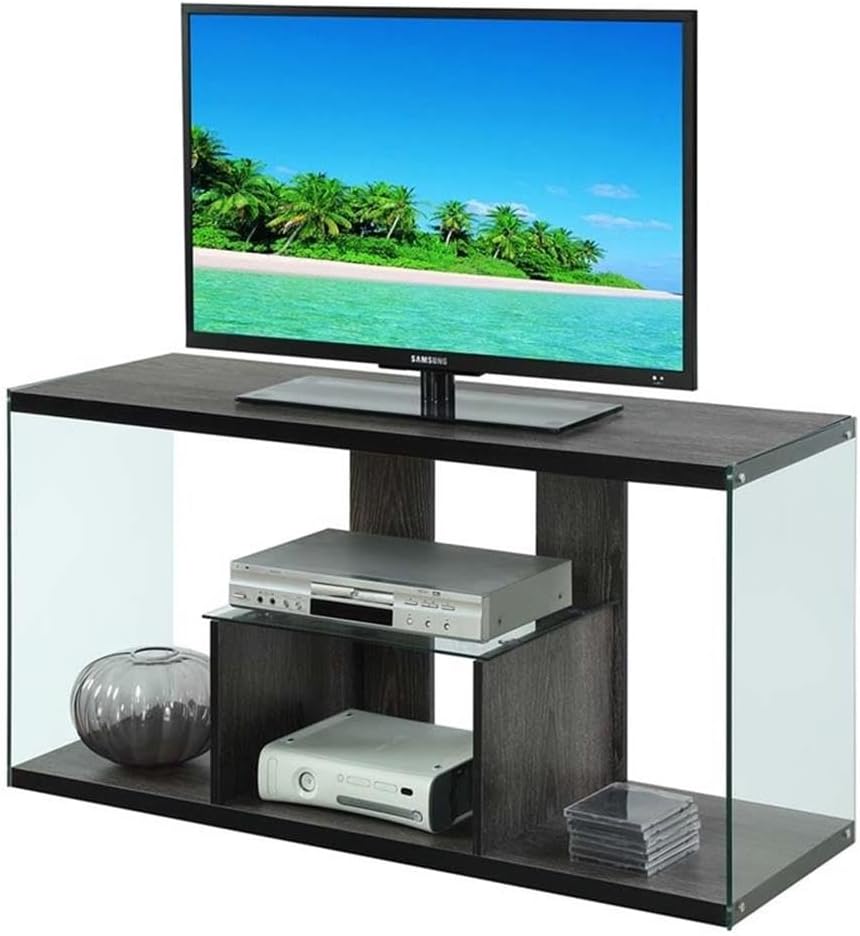 Convenience Concepts SoHo TV Stand, Weathered Gray