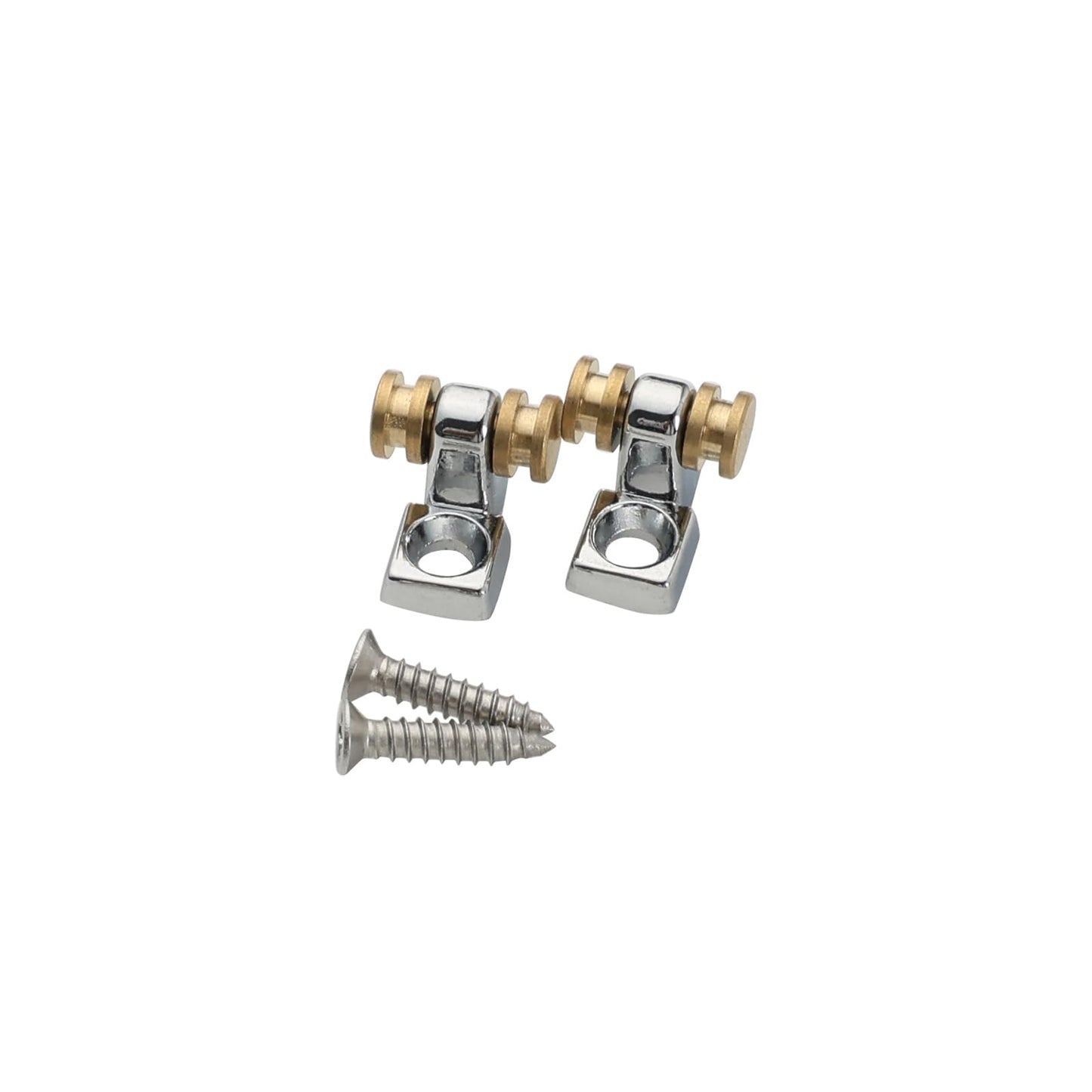 Ovsal 2 Pcs Roller String Retainer String Trees For Electric Guitar Roller String Trees Roller String Guides Fit For Strat St Te