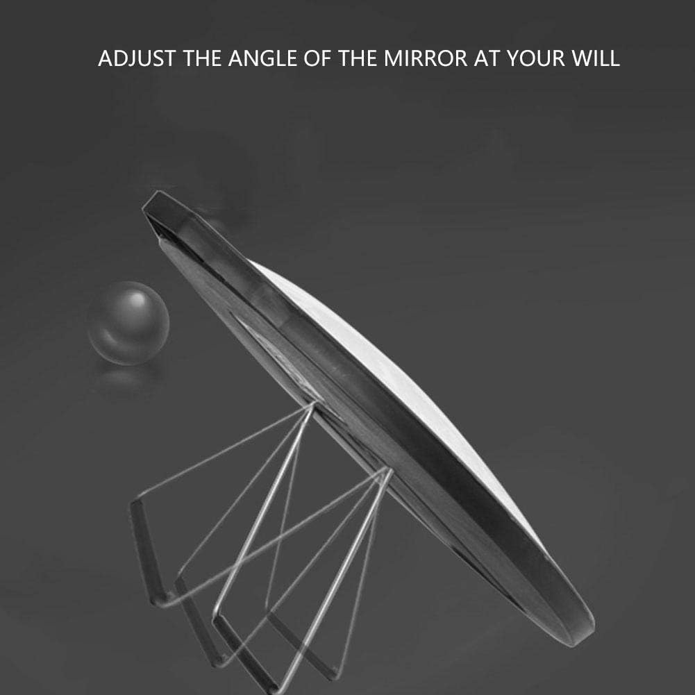 Dioche Swing Mirror, Putting Mirror Learning Full Swing Putting Convex 360-Degrees Mirror, Adjustable angles