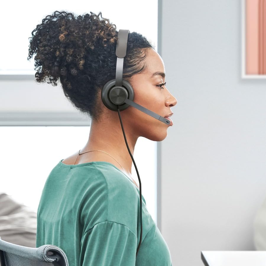 Logitech Zone 750 Headset, 7.1X6.5X2.6