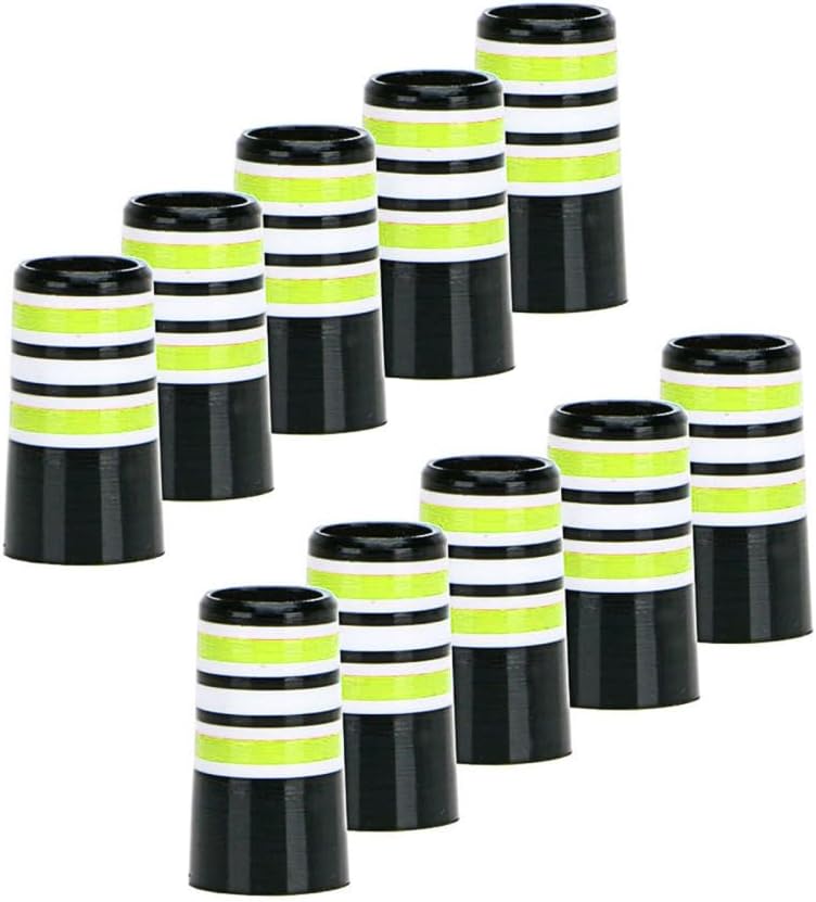 DONGKER Golf Iron Ferrules,10 PCS Golf Club Ferrules Golf Sleeve Ferrule Compatible 0.370'' Parallel Shaft