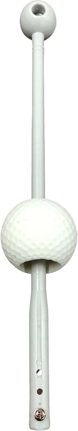 WINNER SPIRIT Real Swing 300 Golf Swing & Hitting Trainer, True Impact, Checking Path After Swing Practice Mat Groover Training Aid, Height Adjustable