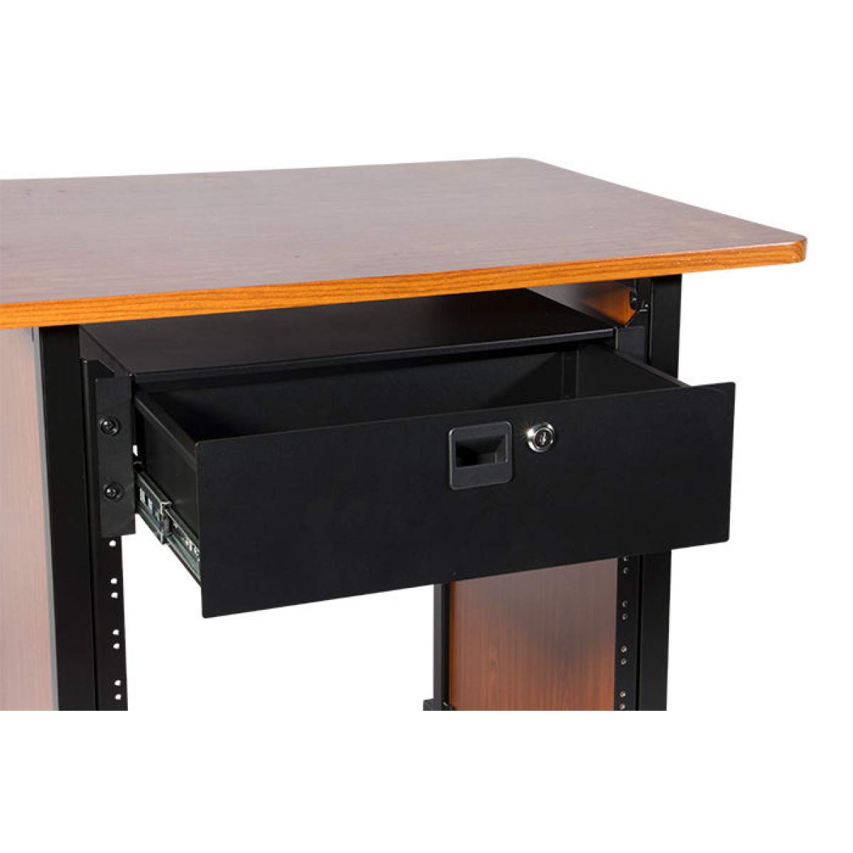 On-Stage - 3U Locking Rack Drawer (Shallow) (Rdls3000)