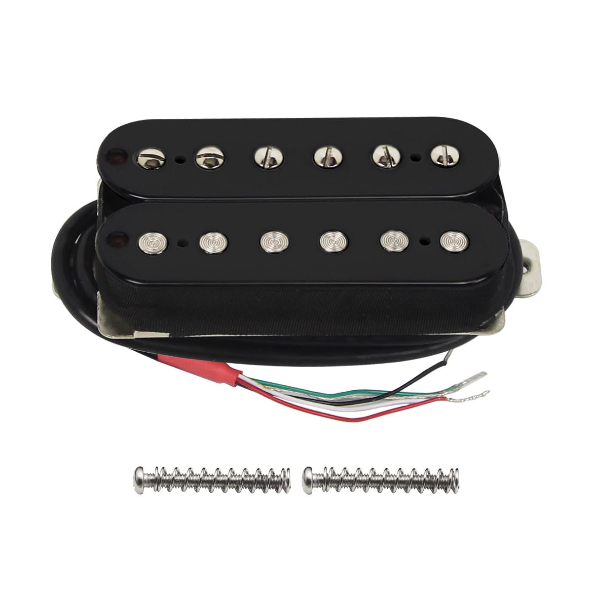 Fleor Electric Guitar Humbucker Pickups Neck Alnico 5 Pickup Black