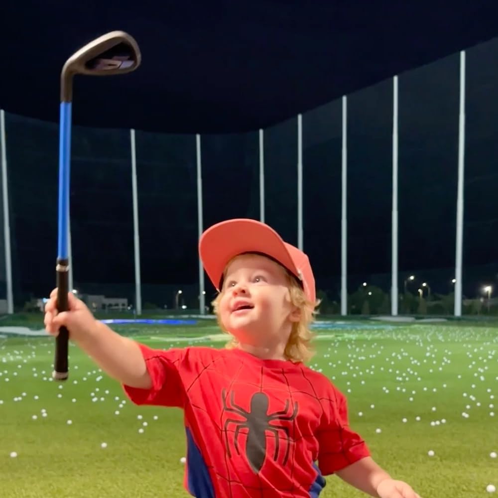 Lag Shot Baby 7 Iron – Toddler Golf Swing Trainer Club for Ages 0-3 | Develops Early Coordination & Motor Skills | Lightweight, Flexible Design | Perfect First Golf Club for Young Beginners