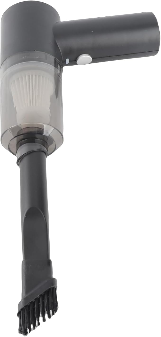 Alomejor Mini Vacuum Cleaner, 9000Pa Cordless Handheld Vacuum with LED Light and Washable Filter for Desktop Keyboard Car Cleaning 0.1L Capacity