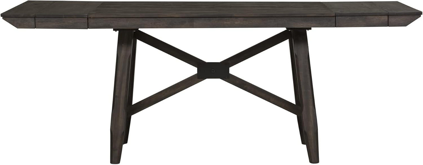 LIBERTY FURNITURE INDUSTRIES, INC. Double Bridge Trestle Table Set