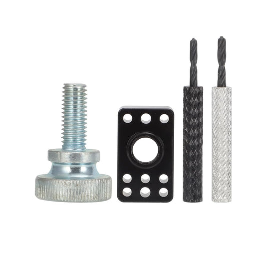 Autovic Guitar Tuner Drill Jig For Pin-Mount 6-In-Line Machine Heads - Compatible With Fender Stratocaster/Telecaster & Squier E