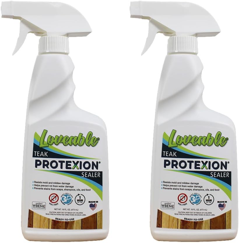 EcoDecors Loveable 16oz Teak Protexion Sealer Spray - 2 Pack