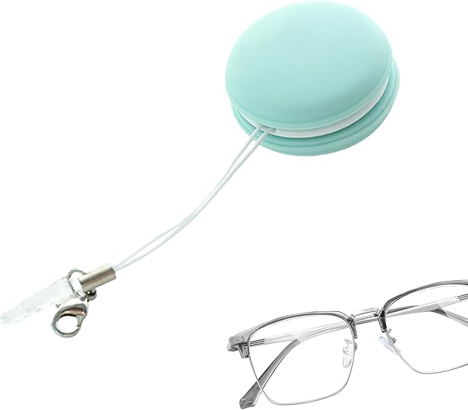 Cell Phone Cleaner and Glass Cleaning Pendant, Portable Phone Wipe Ball for Electronic Screens, Car Window, Computer, Laptop, Keyboard, Camera, Outdoor Use