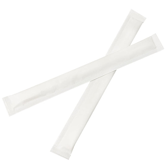 UEJYWUY 600 Pairs 8 Inch Disposable Chopsticks, 20cm Individually White Wrapped Disposable Bamboo Chopsticks, Bamboo Wooden for Noodles, Sushi, Asian Food