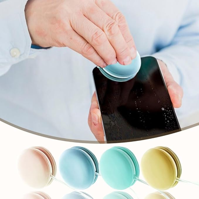 Phone Screen Cleaner, 2026 Upgrade Mobile Phone Screen Cleaning Wipe, Cellphone-Screen and Eyeglass Cleaning Brush for MobilePhone and Computer-Screen (12 Pcs)