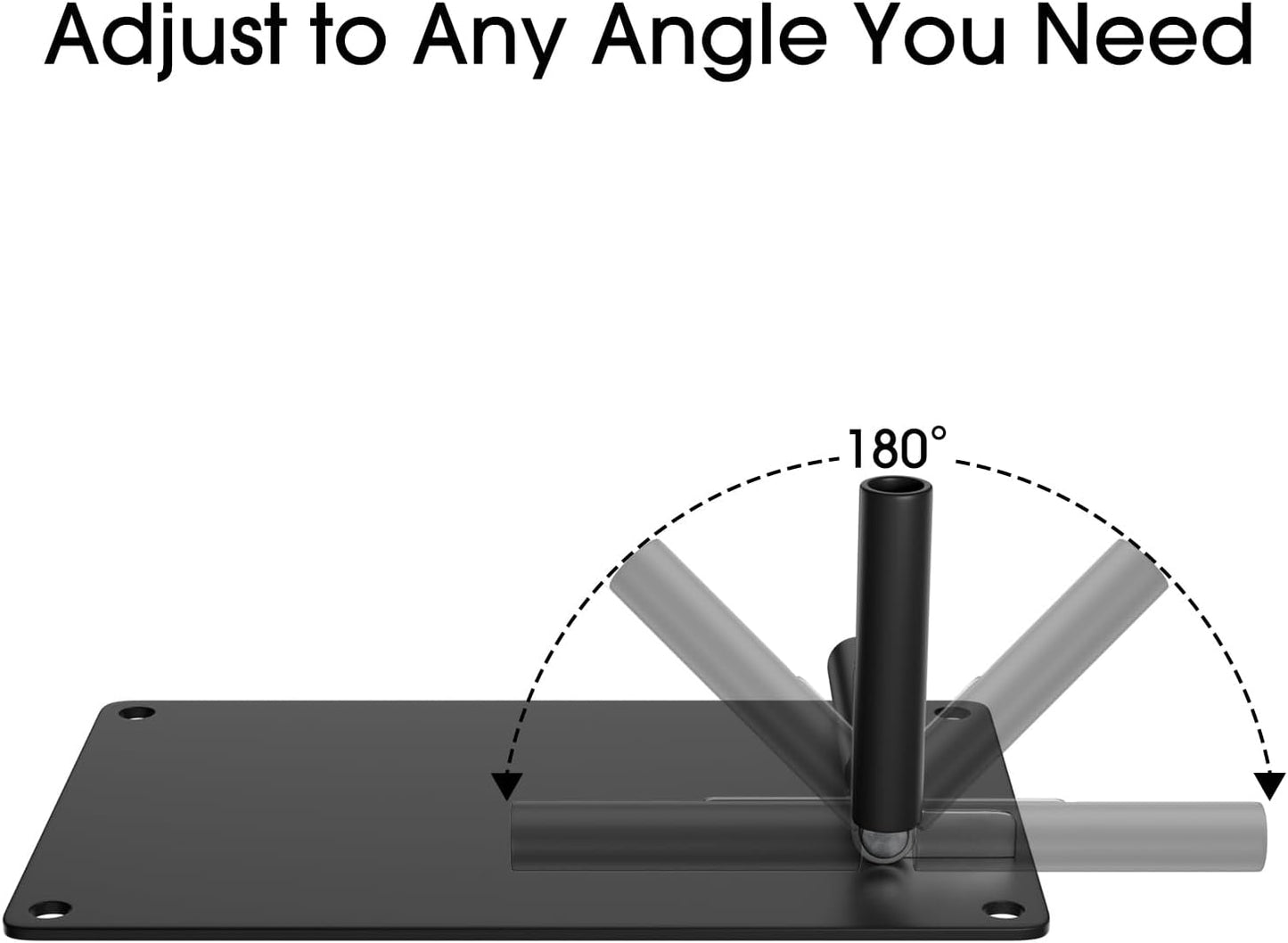 Adjustable Golf Swing Plane Trainer System for Practicing Aiming Putting Swing
