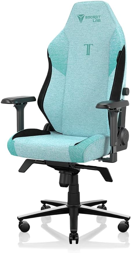 Secretlab Titan Evo Mint Green Gaming Chair - Reclining, Ergonomic & Comfortable Computer Chair with 4D Armrests, Magnetic Head Pillow & 4-Way Lumbar Support - Green - Fabric