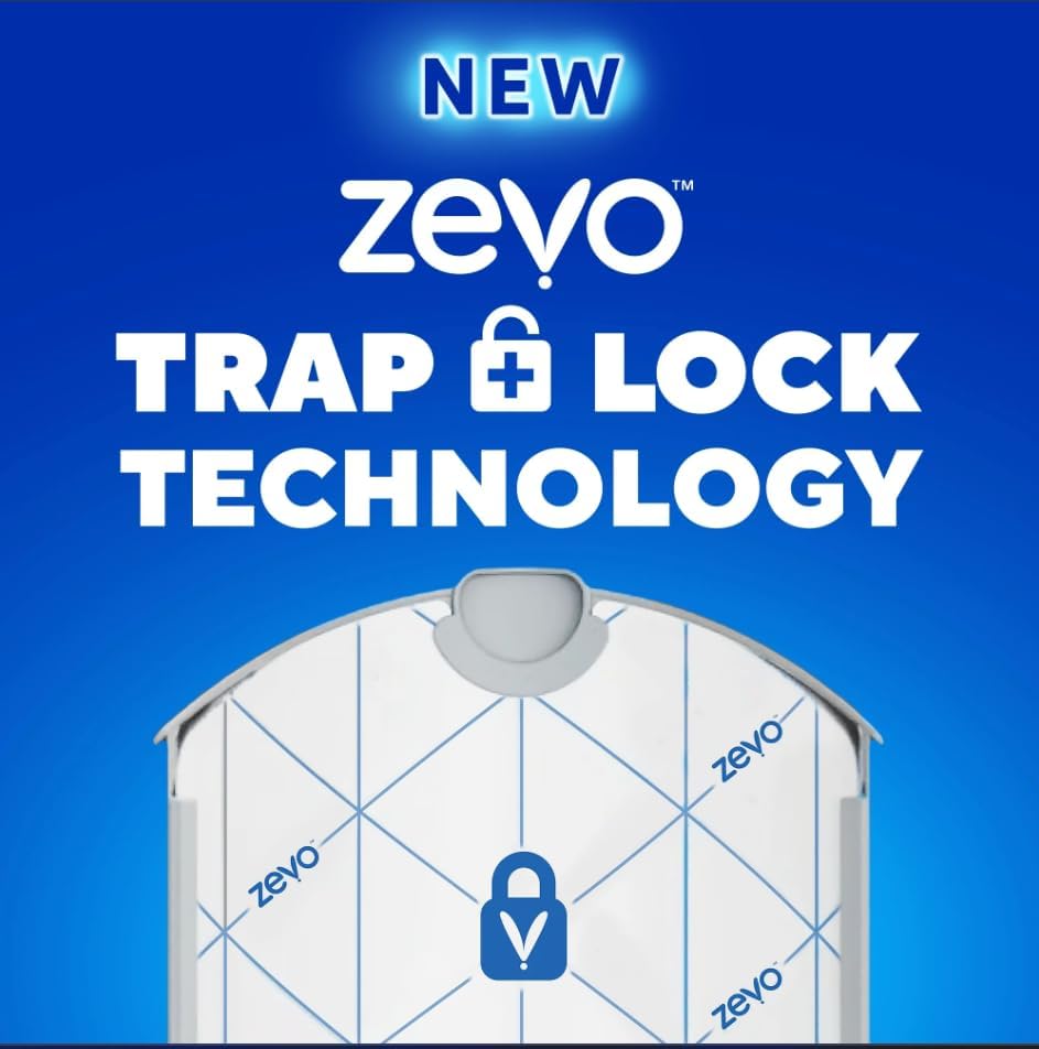 Zevo 3-Pack Refill Cartridges for Indoor Fly Trap | Compatible with Zevo Plug-in Devices | Captures Flies, Gnats & Moths