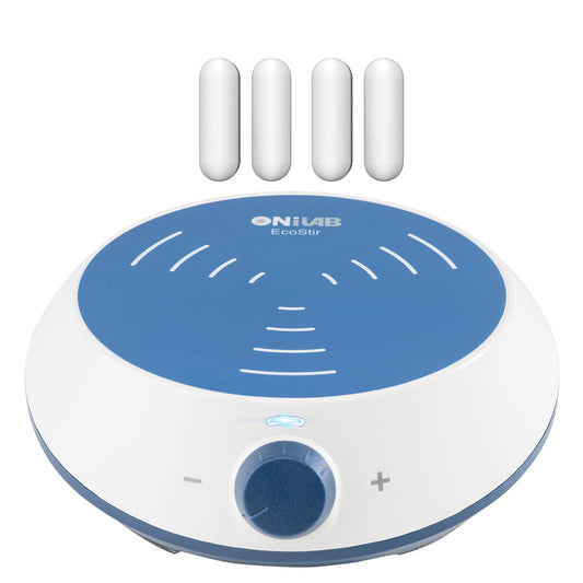 ONiLAB Magnetic Stirrer with 4PCS Stir Bars，Magnetic Mixer with Stirring Capacity 3000ml (No Heating)