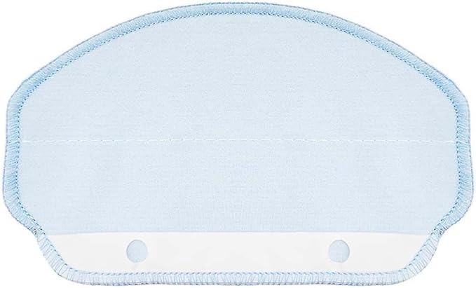 Reusable Microfiber Mop Pads and Filter Accessories for MAfor MNV BR150 BR151, for ONSON BR150 BR151, for MANVINS G20 Robot Vacuum Cleaner - 9 Piece Set (White/Blue)