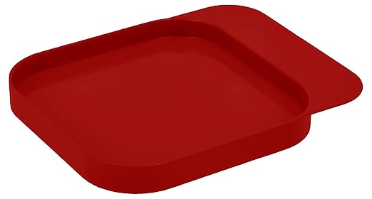 Rosti Mensura Kitchen Scale Accurate Measurements Made Effortless - Experience Precision Cooking with Battery - Powered Convenience - Requires 3 AAA Batteries for Reliable Performance (Red)