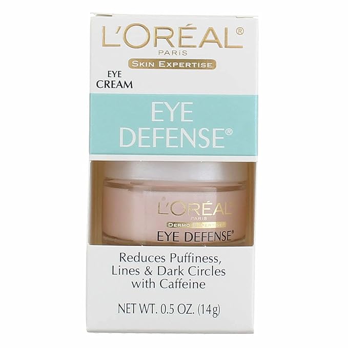 L’Oreal Paris Dermo-Expertise Eye Defense Gel, 0.5 oz (Pack of 2)