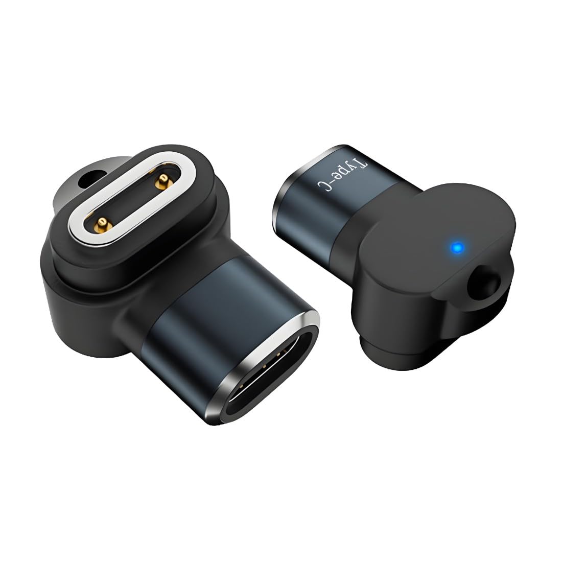 Chenyang 2 Pack Usb C To Pitch 5.0Mm 2Pin Dc 5V/12V Magnetic Smart Watch 90 Degree Angled Charging Adapter For Z6~Z11 Kids Smart