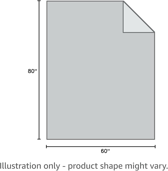 ZonLi Weighted Blanket (60"x80", 15lbs, Dark Grey) Queen Size Weighted Blanket for Adults, High Breathability Cooling Heavy Blanket, Soft Material with Premium Glass Beads, All-Season, Easy Care