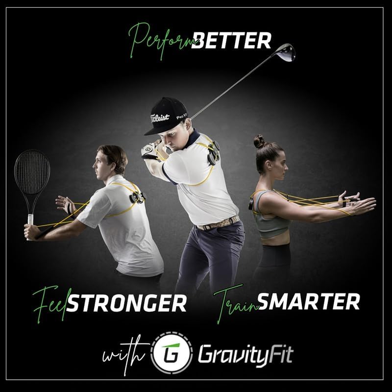 Golf Swing Performance Trainer Aid | Golf Swing Trainer Trusted by PGA Coaches | Backed by 30 Years Research | Elevate Your Golf Training | Enhance Strength, Stability, Rotation & Posture