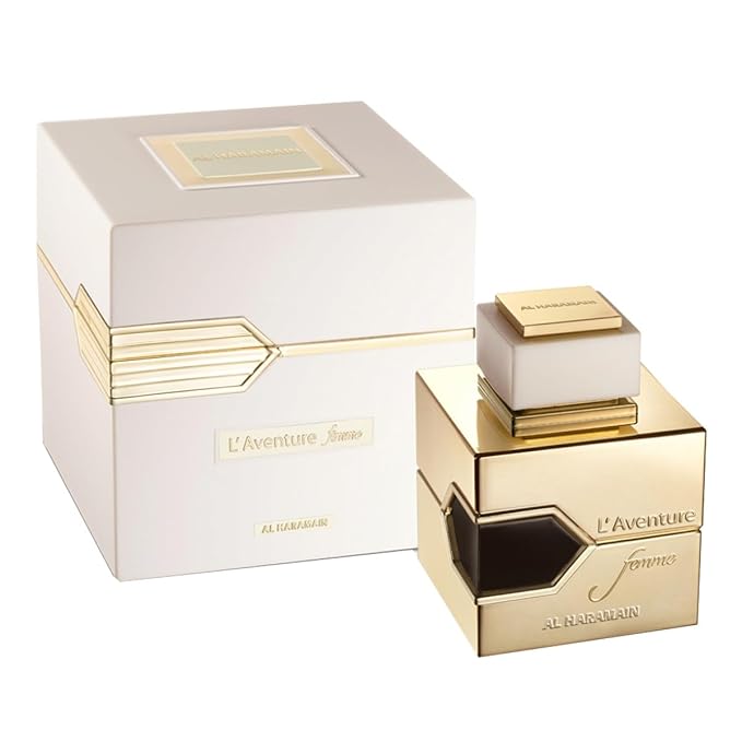 L'aventure by Al Haramain Eau De Parfum Spray 3.3 oz, Femme White