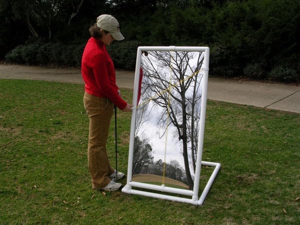 TSG TrueShot Golf PVC Teaching & Training Golf Mirror (2'x4') - PVC Golf Mirror