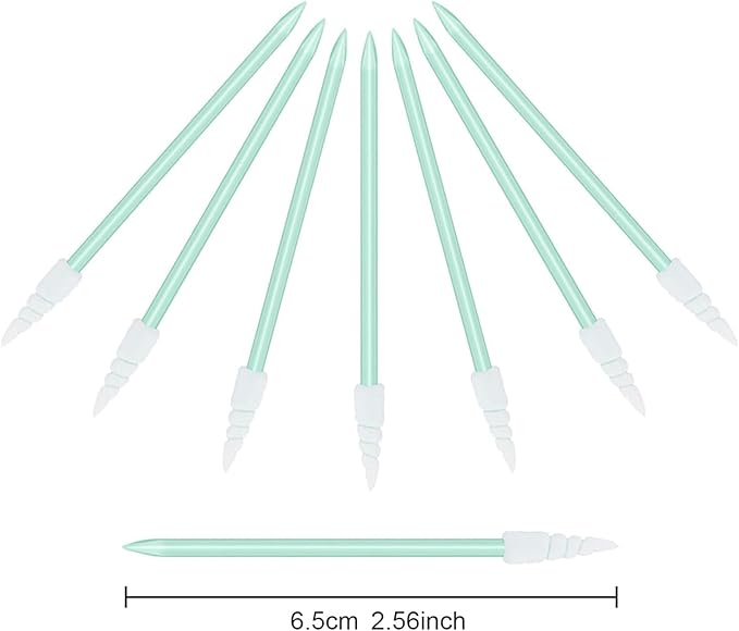 200 Pcs Cleaning swabs, Lint-Free High-Density Foam Sponge Lab Tip Swab Sticks for Precise Cleaning of Circuit Boards, Inkjet Printers, Camera Lenses, Optical Lenses, and Optical Equipment