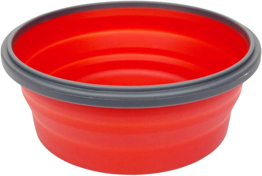CARTINTS 1200ml Large Collapsible Food Containers Silicone Lunch Containers Silicone Leftover Food Containers, Ideal for Camping Travel, 3Pack