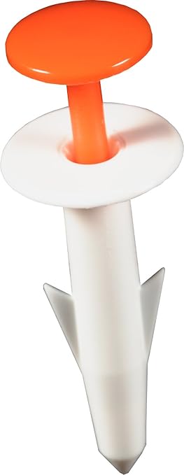Pop Up Timer; The Original Pop Up Disposable Cooking Thermometer; 145 Degree (Orange) Small - Pack of 10