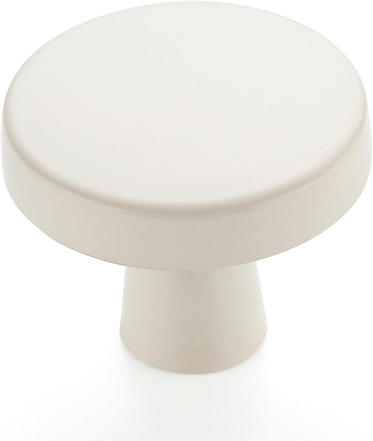 Ravinte 30 Pack Drawer Pulls 1-1/4 Inch Kitchen Cabinet Knobs White Solid Round Dresser Knobs Simple Cabinet Hardware for Cupboard Drawer Handles