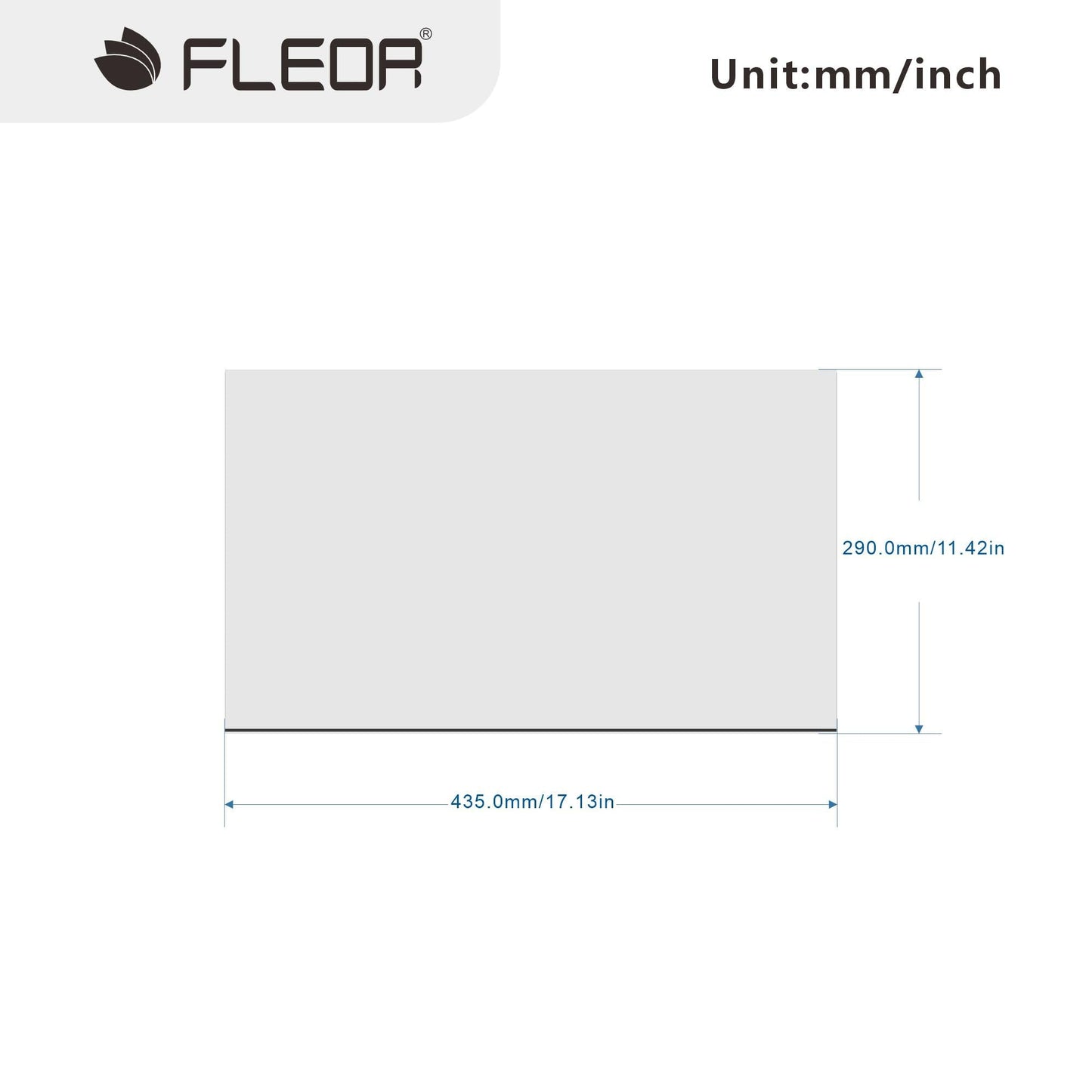 Fleor 11.4 X 17 Inch Blank Guitar Bass Pickguard Sheet Diy Guitar Pickguard Backplate Scratch Plate Material,3Ply Cream