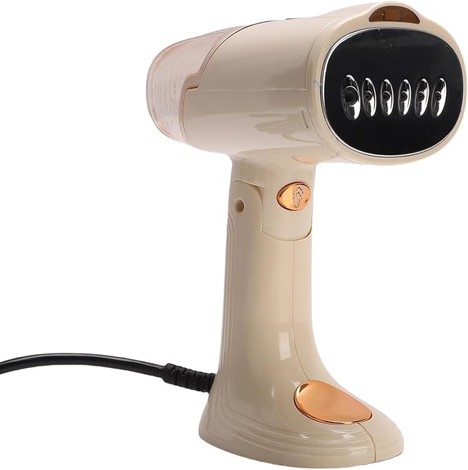 TOPINCN Handheld Garment Steamer for Clothes, 1500W Powerful Steamer Travel Steam Iron, Foldable Portable Steaming Machine Garment Fabric Wrinkles Remover for Home & Travel