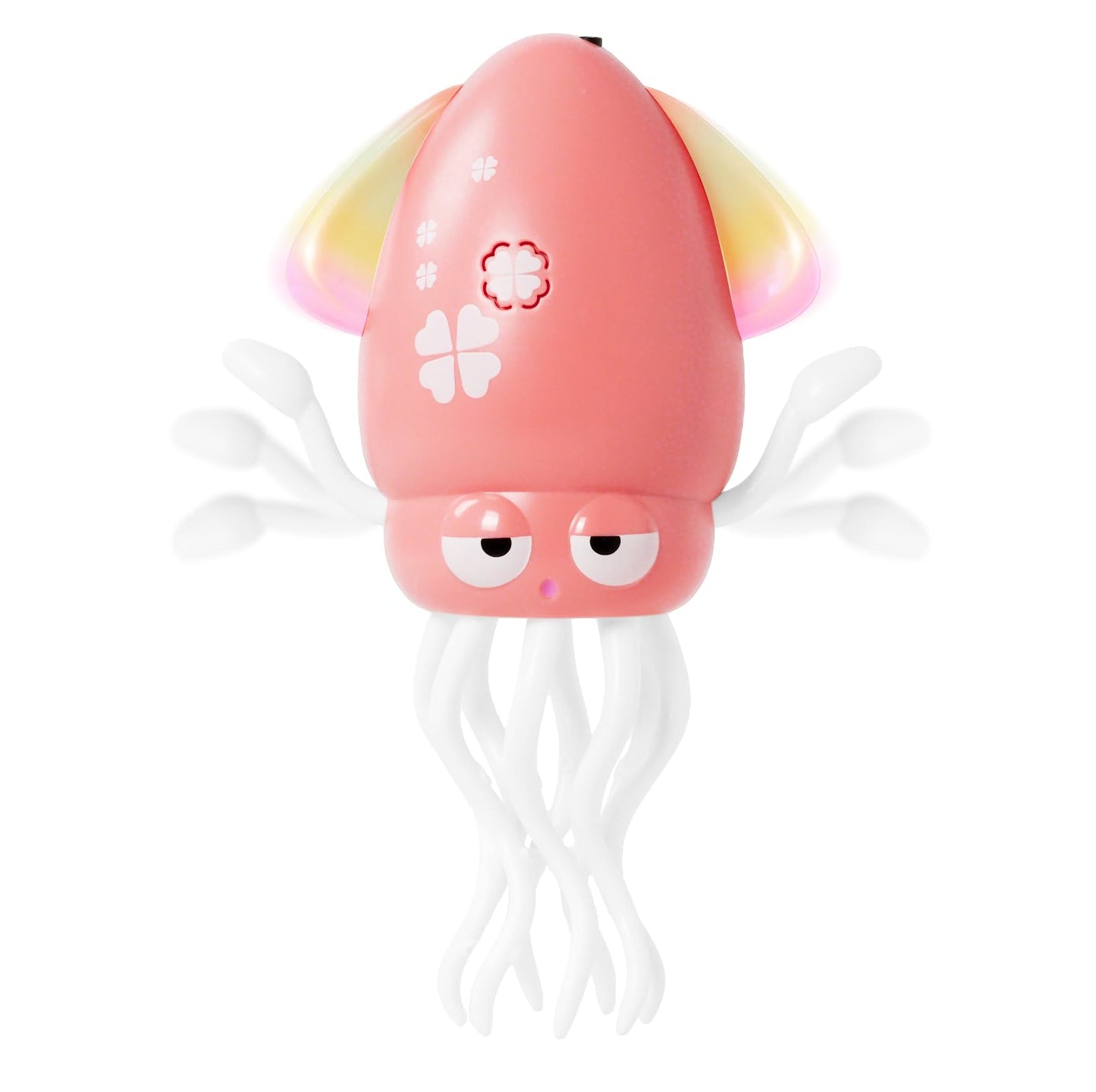 Hirger Dancing Squid Baby Girl Toys, Crawling Octopus Infant Toy for Tummy Time, Sensory Toy for 3-6-12-18 Months Babies & Toddlers 1-2-3, Musical Birthday Gift