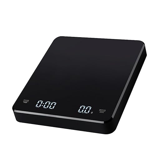 Digital Kitchen Scales - Chargeable LED Display Food Scale, Digital Kitchen Food Weight Scale for Baking, Coffee and Cooking with Ounces, Milliliter and Grams, Maximum Weight 6.6lb