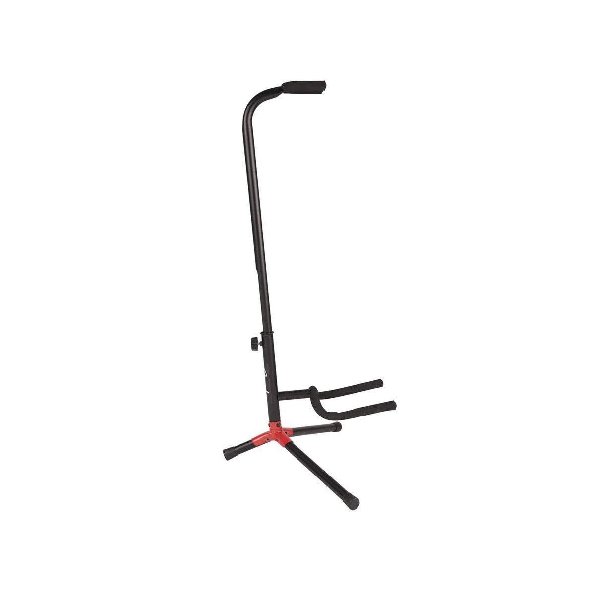 Fender Adjustable Guitar Stand For Acoustic, Electric Or Bass Giutar, Guitar Accessories, Collapsible For Easy Transport