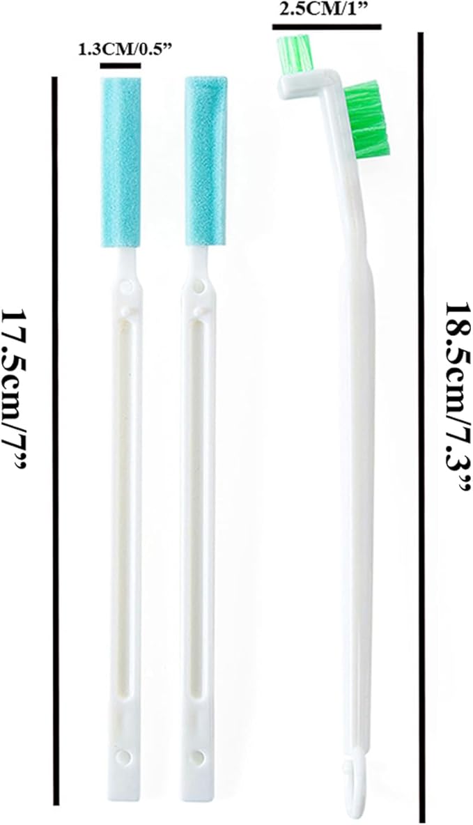 Coralpearl Bottle Cap Brush Mini with Little Flat Detail Scrubbers, Tiny Crevice Split Crack Cleaner for Cleaning Groove Gap Corner of Lids, Window Door Tracks, Grout, Small Parts, and Keyboard (1)