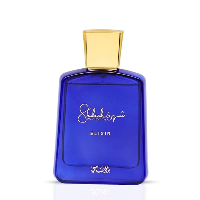 RASASI Shuhrah Elixir Pour Homme Eau de Parfum Spray 90ml (3.0 Oz) | Long-Lasting Woody Spicy Cologne | Signature Scent for Men