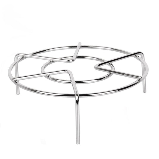 Steam Rack,Steaming Rack Stand,Steamer Basket,Heavy Duty Stainless Steel Metal Multi-function By Meleg Otthon (5.9" Diameter X2.7"High)