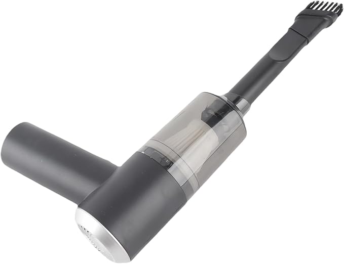 Alomejor Mini Vacuum Cleaner, 9000Pa Cordless Handheld Vacuum with LED Light and Washable Filter for Desktop Keyboard Car Cleaning 0.1L Capacity