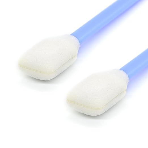 Wellgler's Tape Head Cleaning swabs, Optical Lens, Sewing Machine Cleaning swabs，lint Free Foam Printer swabs,50 per Pack